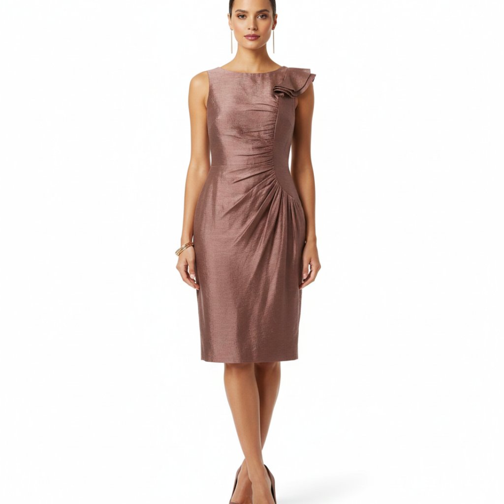 Elegant Adrianna Papell Sheath Dress. Size 4